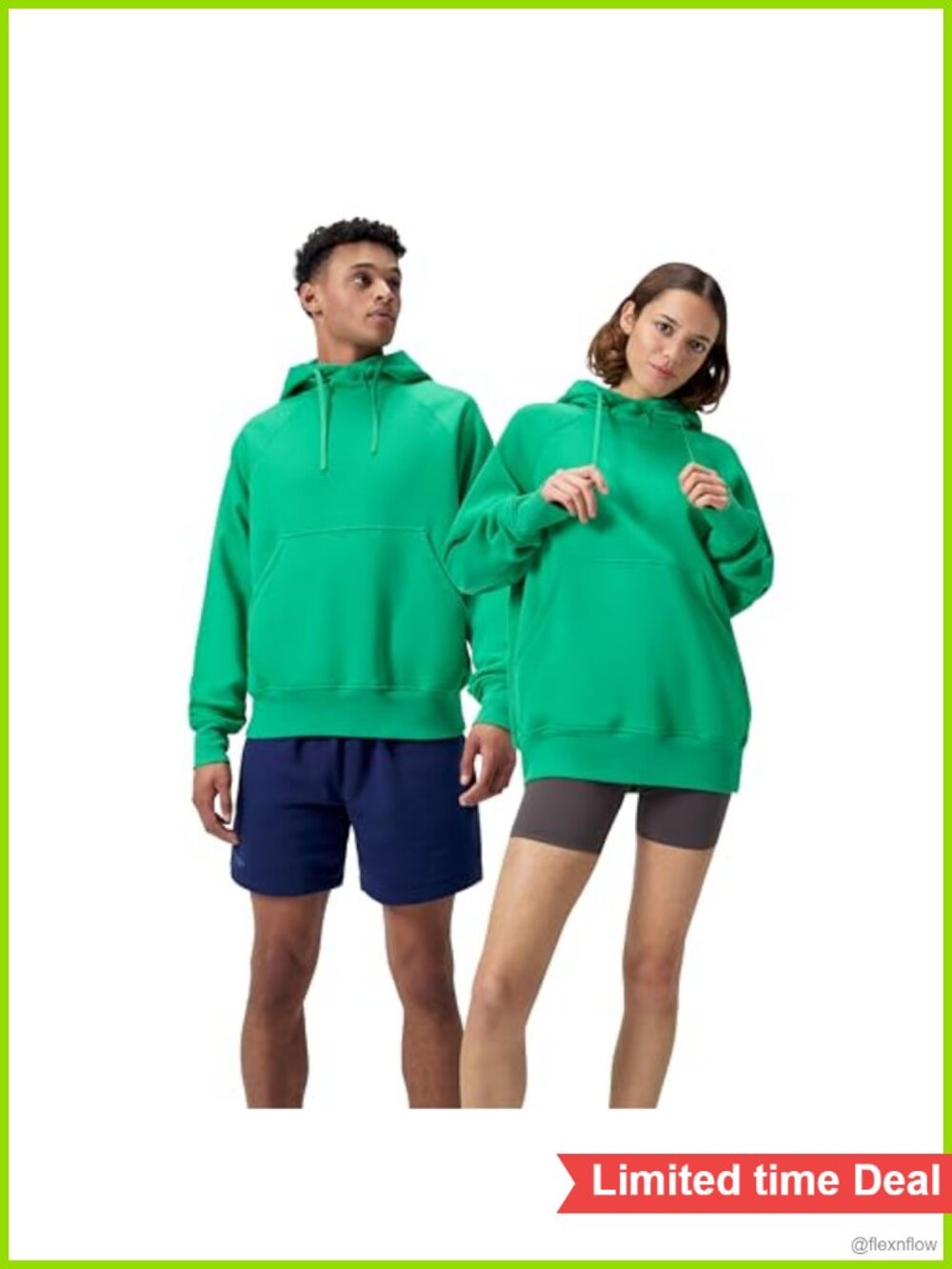 Speedo Relaxed Fit Fleece Hoodie, Pullover Sweatshirt